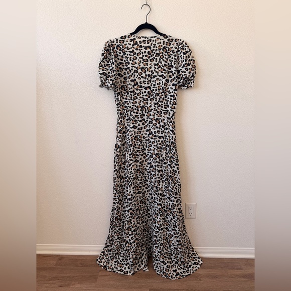 Stylish Leopard Print Maxi Dress - Picture 3 of 3